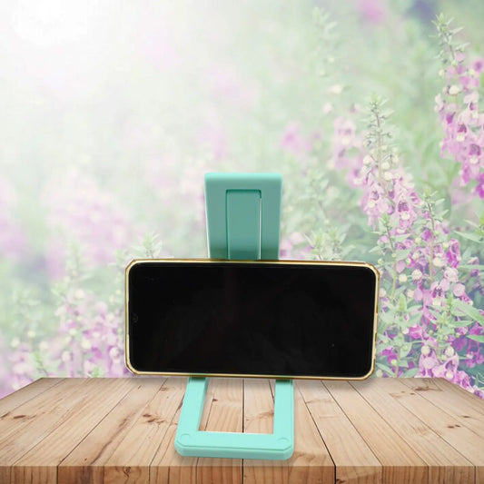 Adjustable Foldable Mobile Phone Stand – Desktop Holder for All Smartphones 📱📏🪑 - Chestore