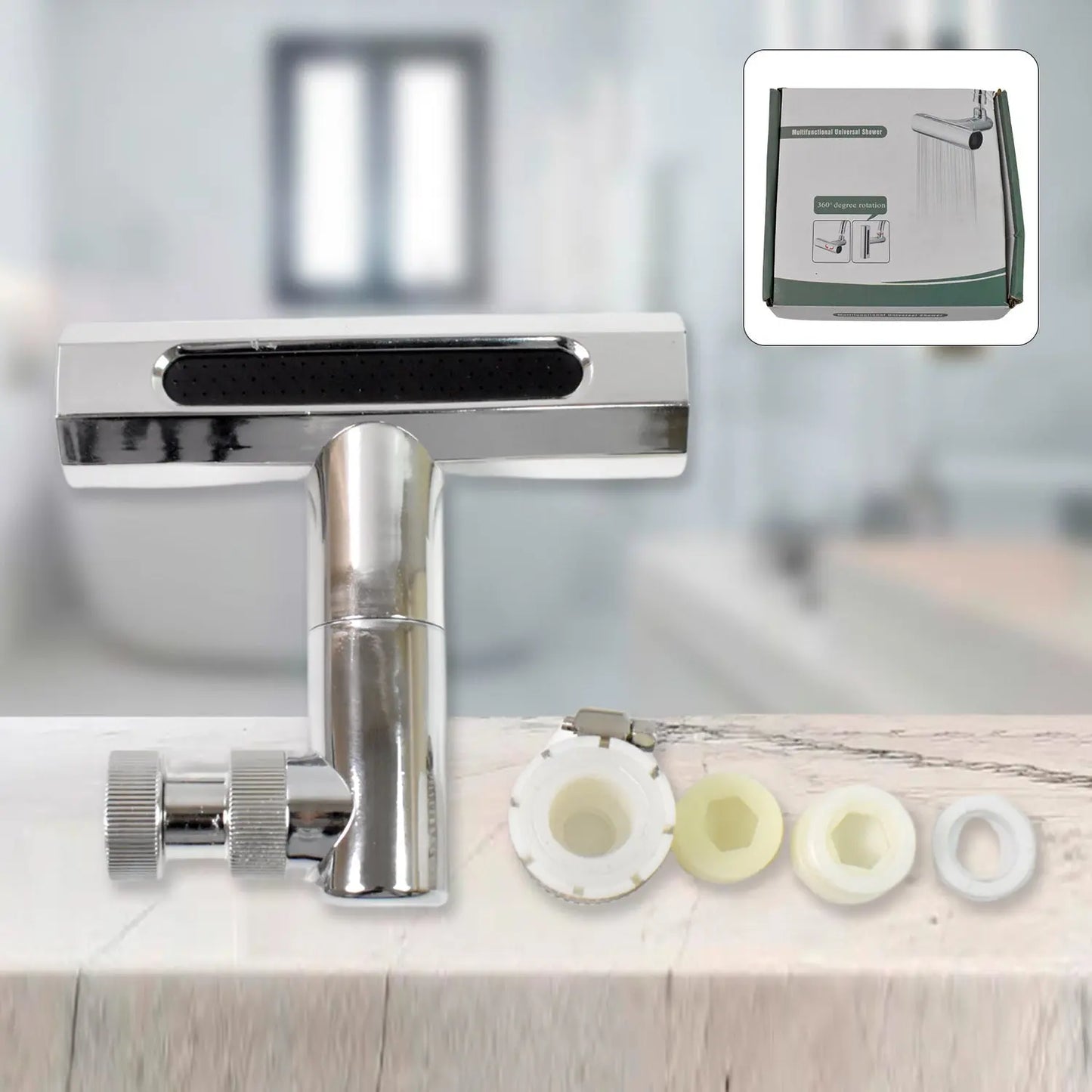 Adjustable High - Pressure Water - Saving Shower Head – Universal Fit 🚿 - Chestore