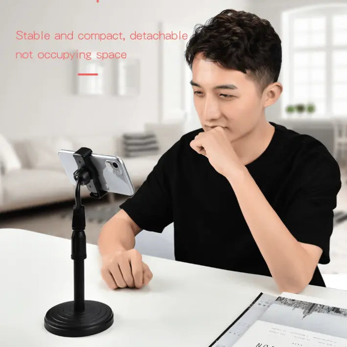 Height Adjustable Mobile Stand for Table – Desktop Phone Holder for All Devices 📱🔧 - Chestore
