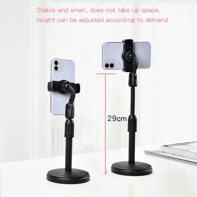 Height Adjustable Mobile Stand for Table – Desktop Phone Holder for All Devices 📱🔧 - Chestore