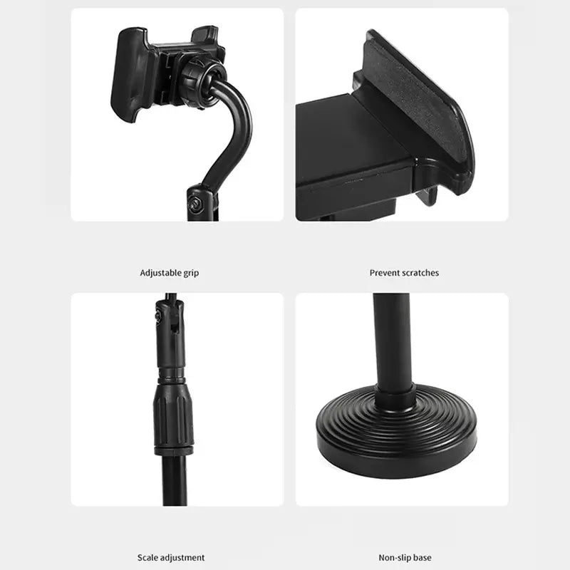 Height Adjustable Mobile Stand for Table – Desktop Phone Holder for All Devices 📱🔧 - Chestore