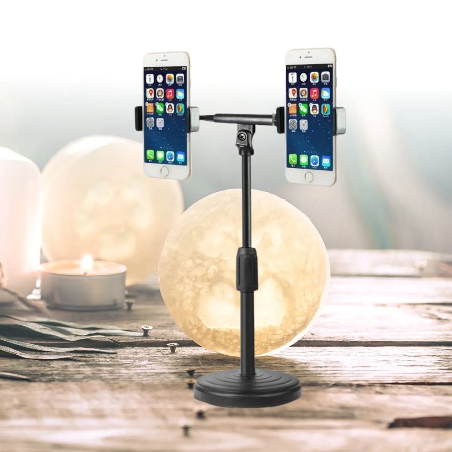 Mobile Phone Stand & Holder for Online Classes – Table & Bed Use, Adjustable for Hands - Free Viewing 📱💻 - Chestore