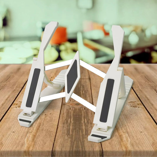 Adjustable Multi - Position Stand – Universal Holder for Tablet, Mobile & Laptop | Ergonomic & Foldable - Chestore