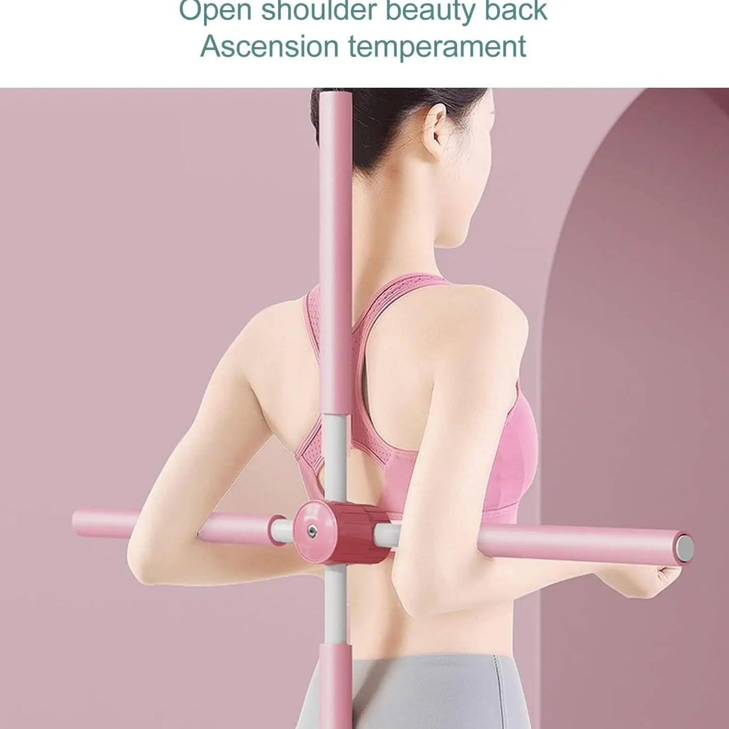 Adjustable Posture Stretching Stick – Yoga Stick for Humpback Correction & Pain Relief | 1 PC - Chestore