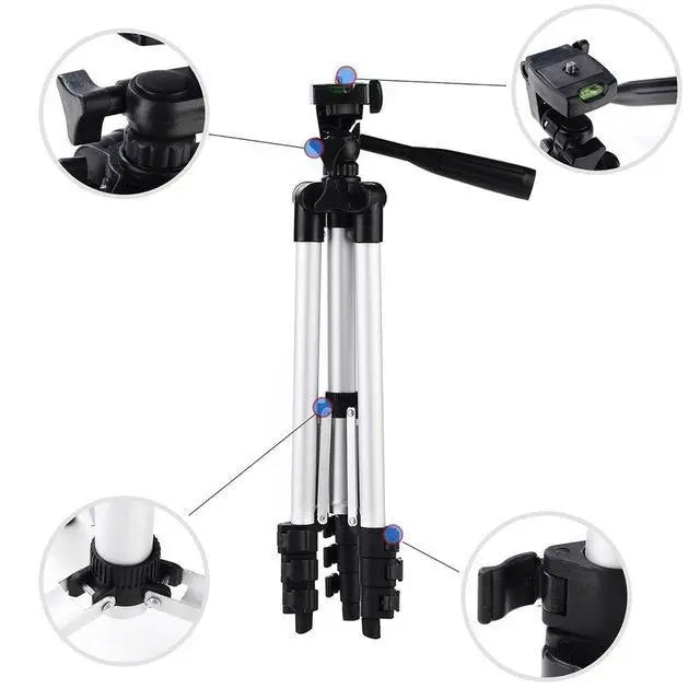 Camera Mobile Tripod - Adjustable Stand for Smartphones & Cameras - Chestore