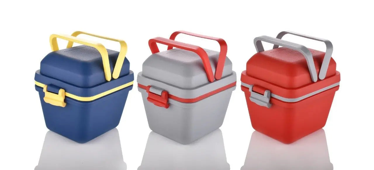 Airtight Lunch Box with Handle & Push Lock – Leakproof & Portable Food Container - Chestore