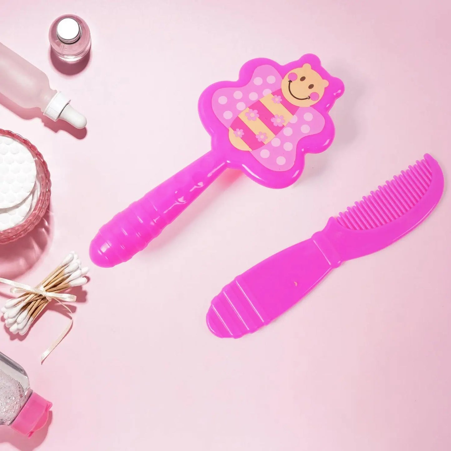 Baby Comb And Brush Hair Set (1 Pc Mix Color) - Chestore