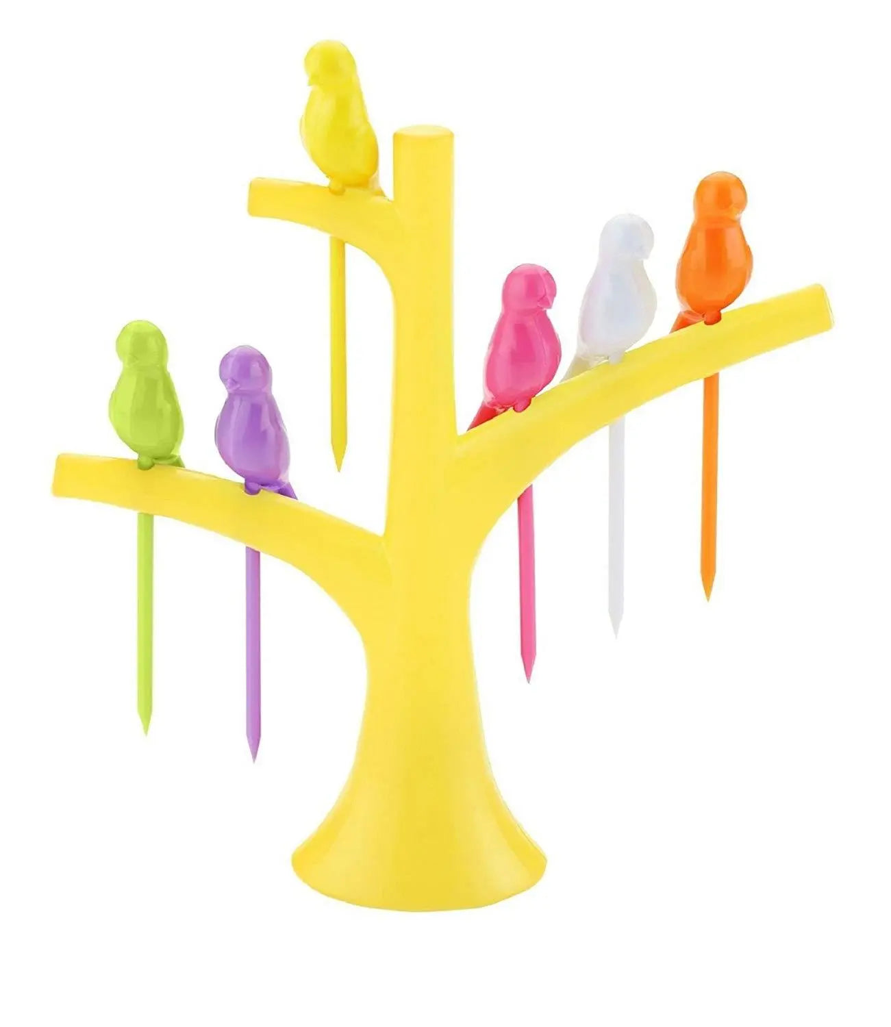 🐦 Bird Fork Set Chirpy & Charming Appetizer Forks (With Color Box Packing) - Chestore