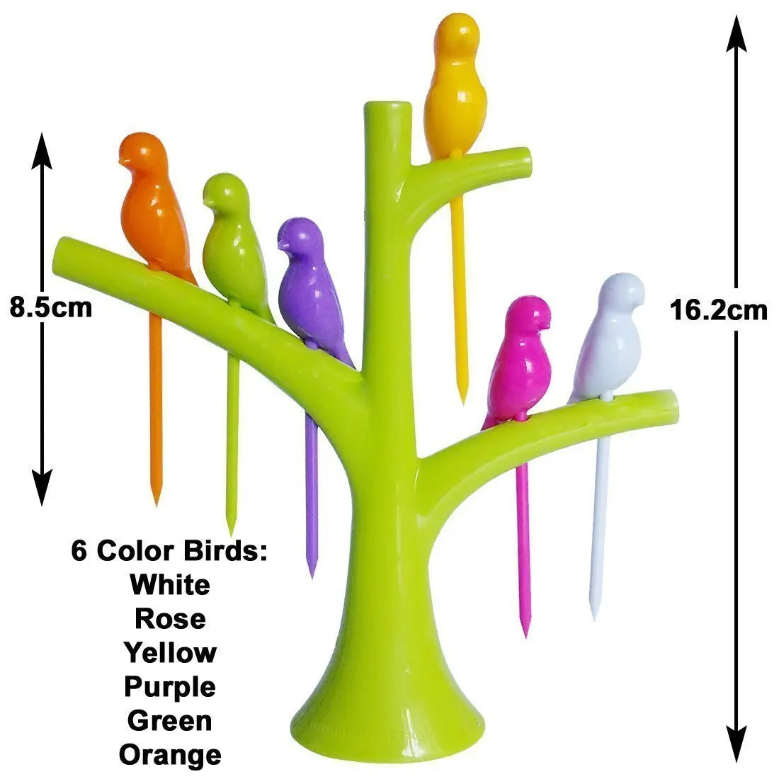 🐦 Bird Fork Set Chirpy & Charming Appetizer Forks (With Color Box Packing) - Chestore