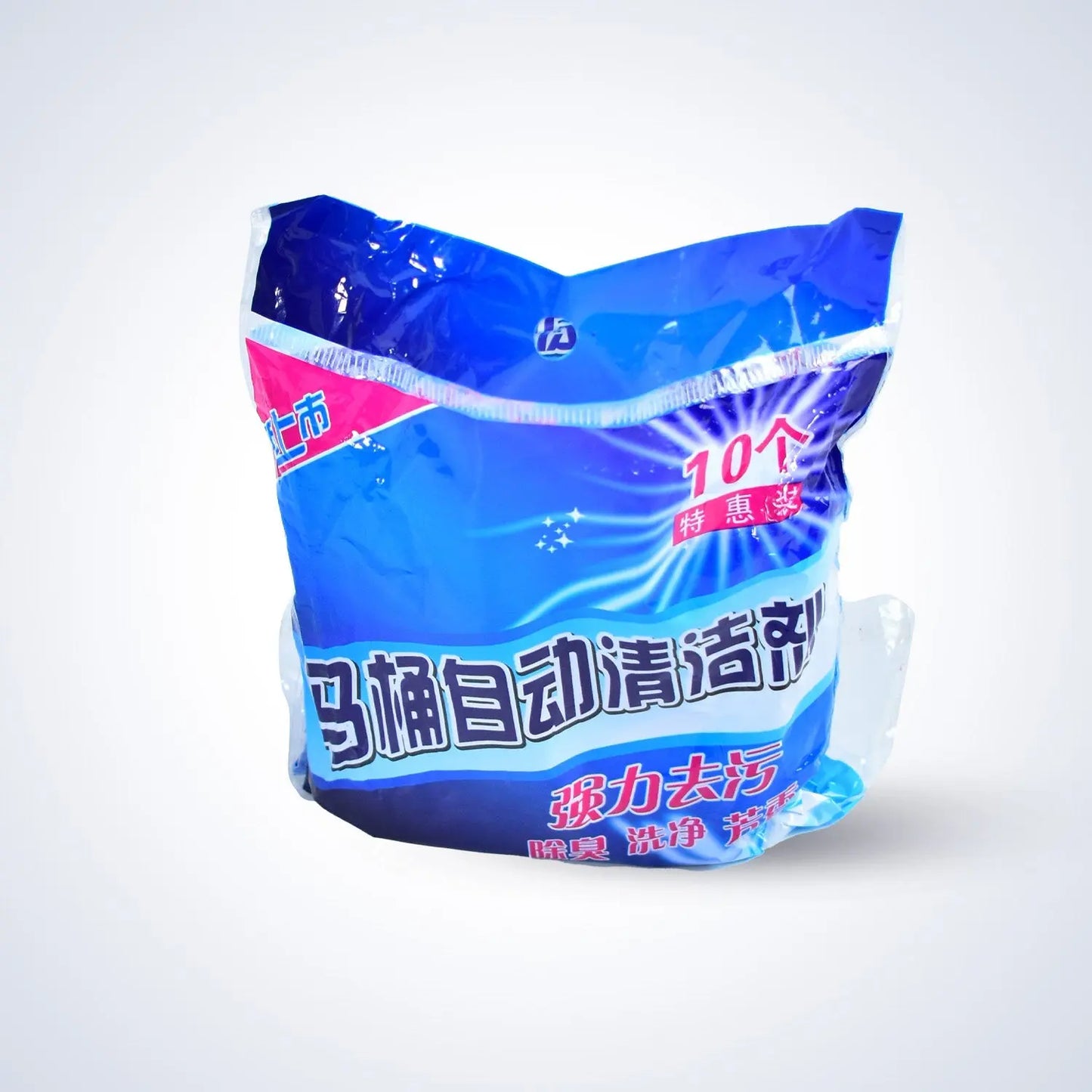Blue Bubble Toilet Bowl Cleaner – Powerful Decontamination, Durable Bathroom Cleaner – 10 Pcs - Chestore