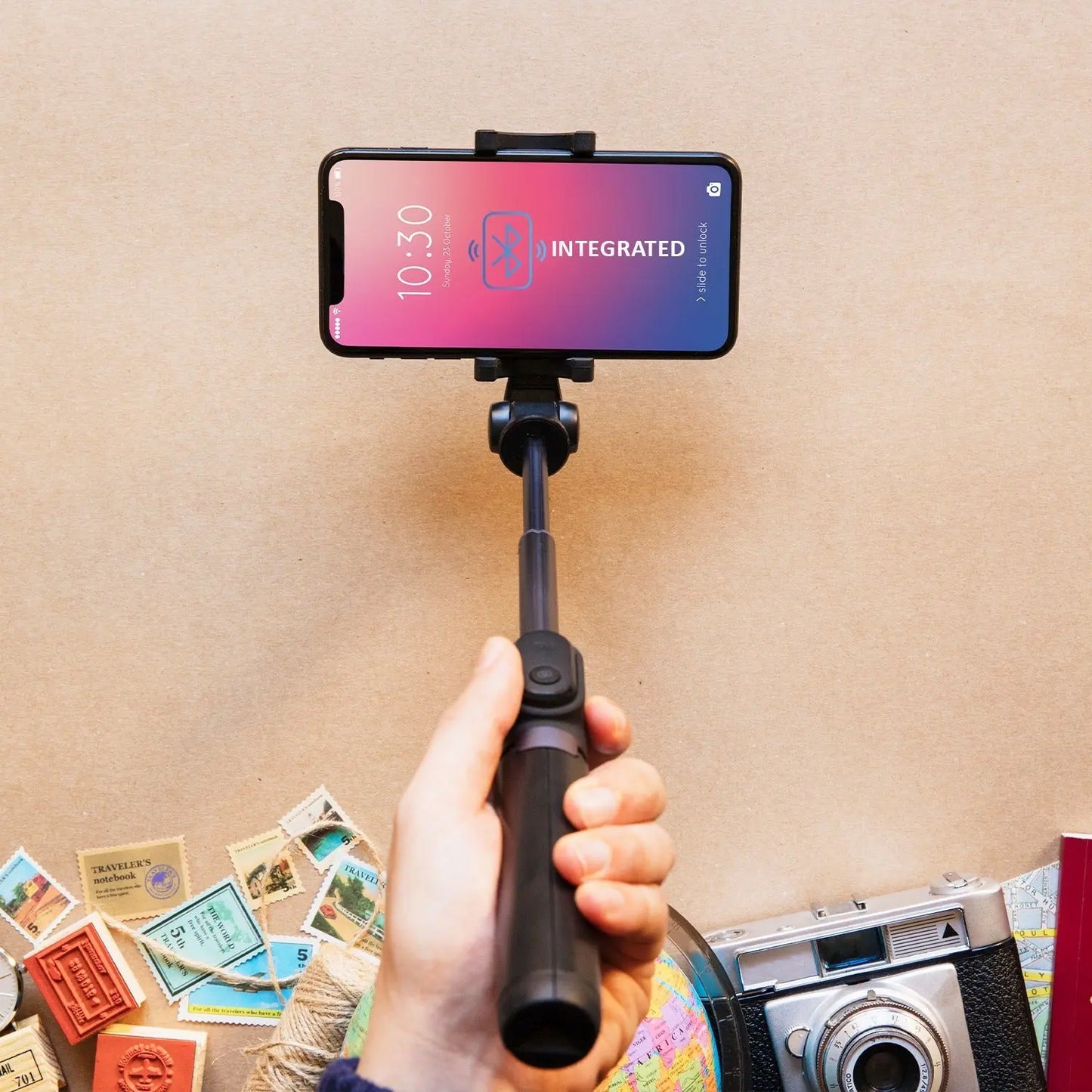 Bluetooth Selfie Stick & Portable Tripod Stand for Mobile 📸✨ - Chestore