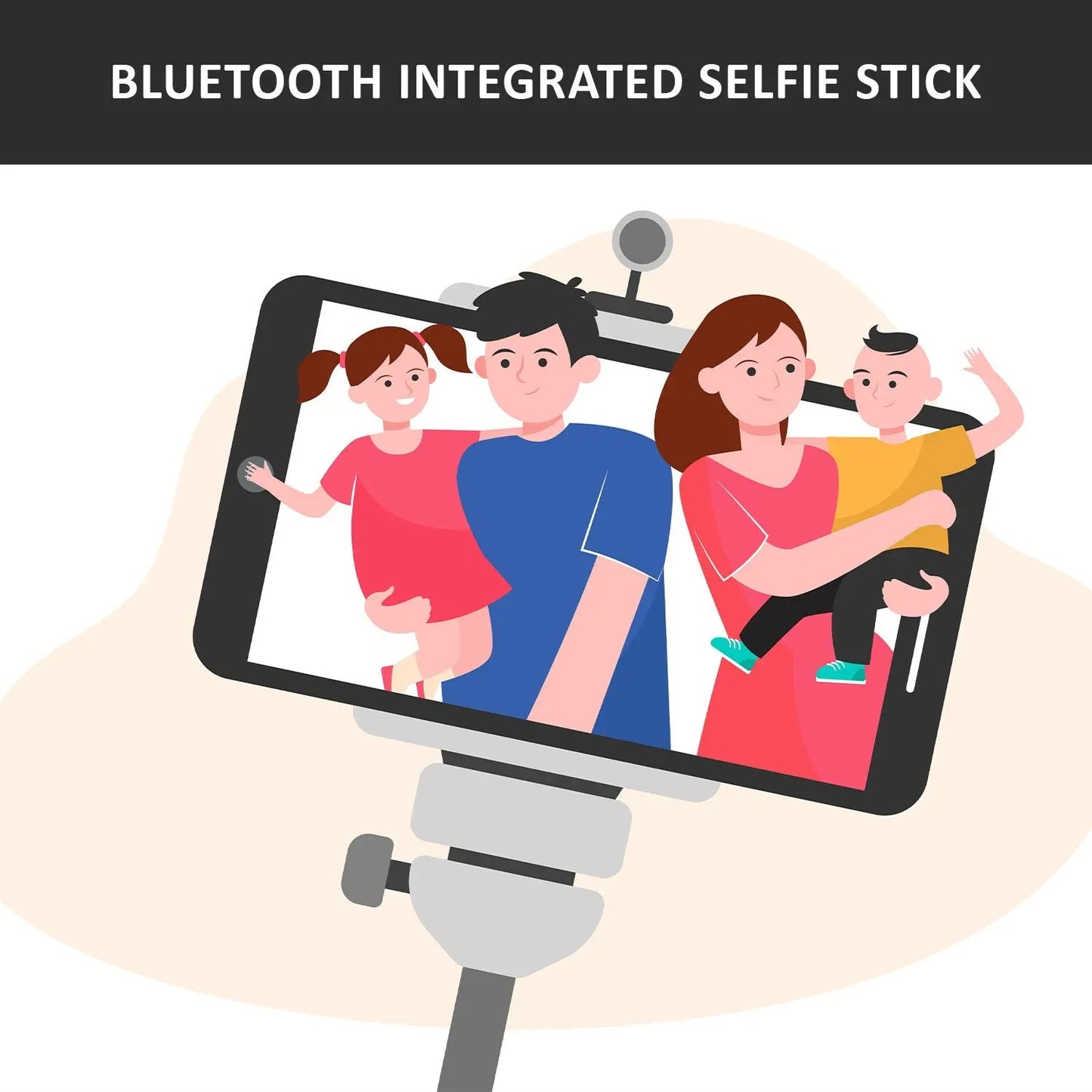 Bluetooth Selfie Stick & Portable Tripod Stand for Mobile 📸✨ - Chestore