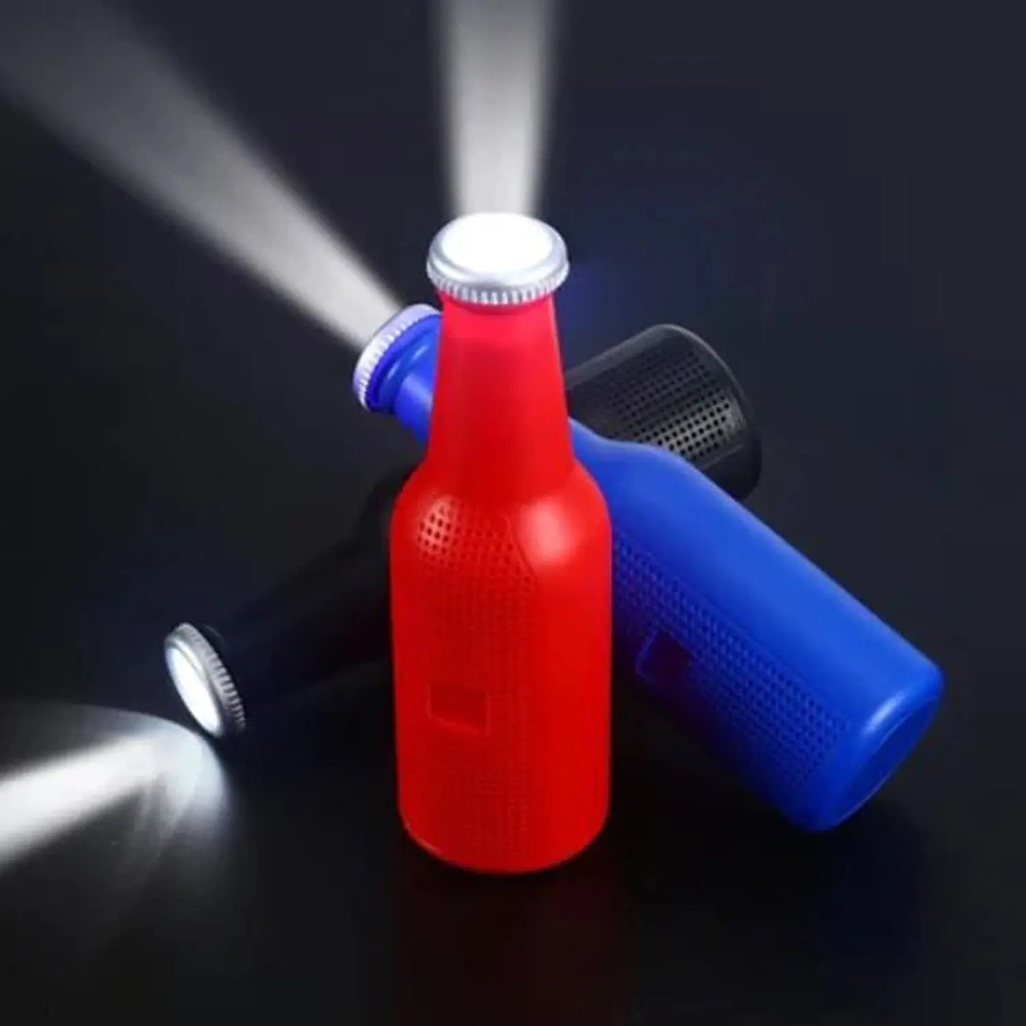 Bottle Shape Bluetooth Speaker – Weatherproof, Wireless, & Deep Bass Power - Chestore
