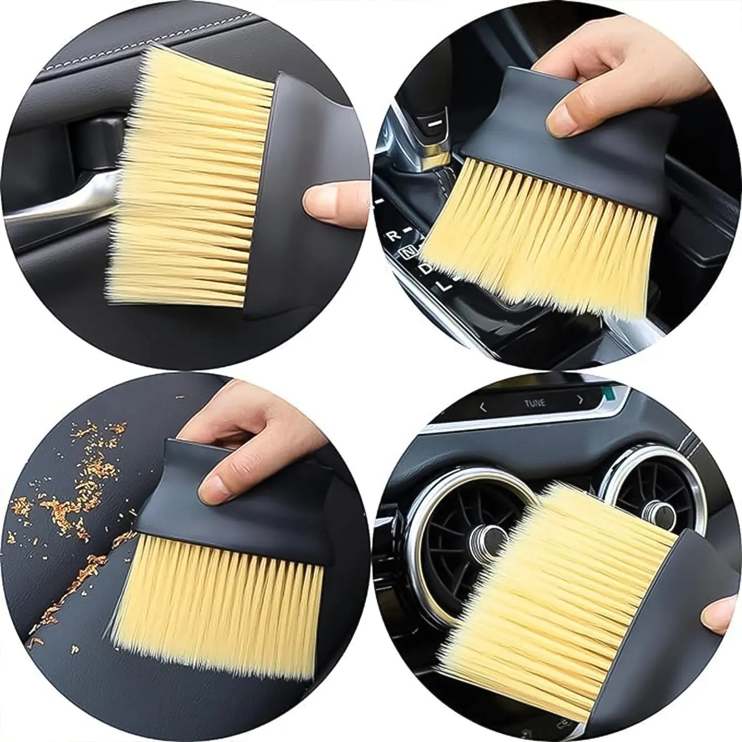 Multipurpose Soft Car Air Conditioner Cleaner Brush - Chestore