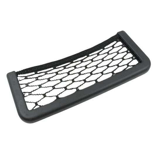 Car Side Seat Storage Net Organizer – Stick - On Mesh Pocket for Phone, Purse & More 🚗📱👜 - Chestore