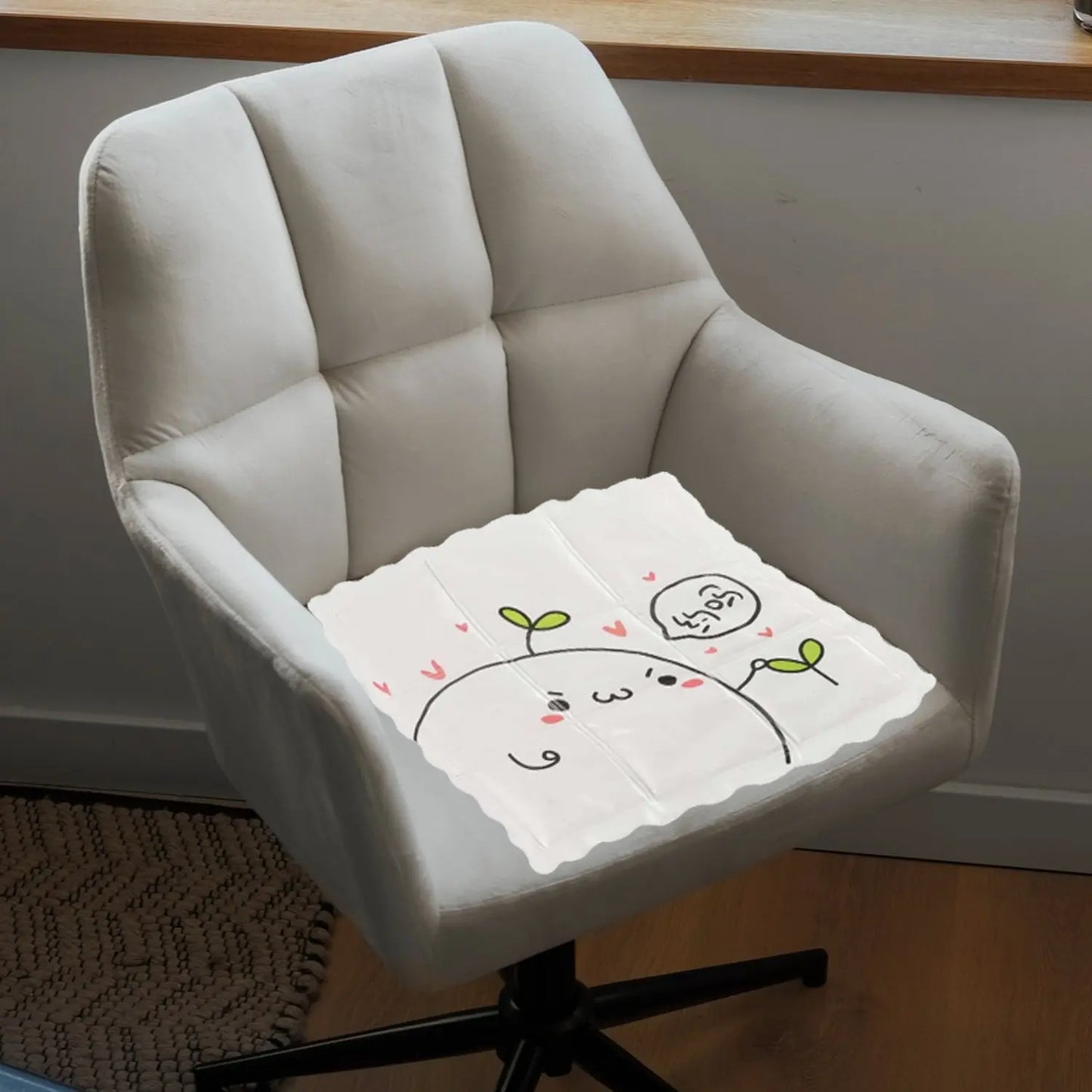 Cartoon Gel Ice Pad Cooling Cushion – Cute Summer Seat for Office & Home | 35x35cm - Chestore