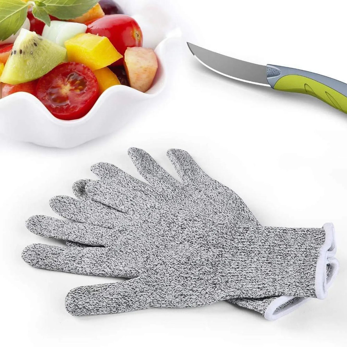 Anti - Cutting Resistant Hand Safety Gloves | Cut - Proof Protection Gloves (Multicolor) - Chestore