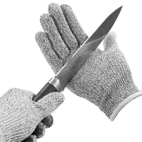 Anti - Cutting Resistant Hand Safety Gloves | Cut - Proof Protection Gloves (Multicolor) - Chestore