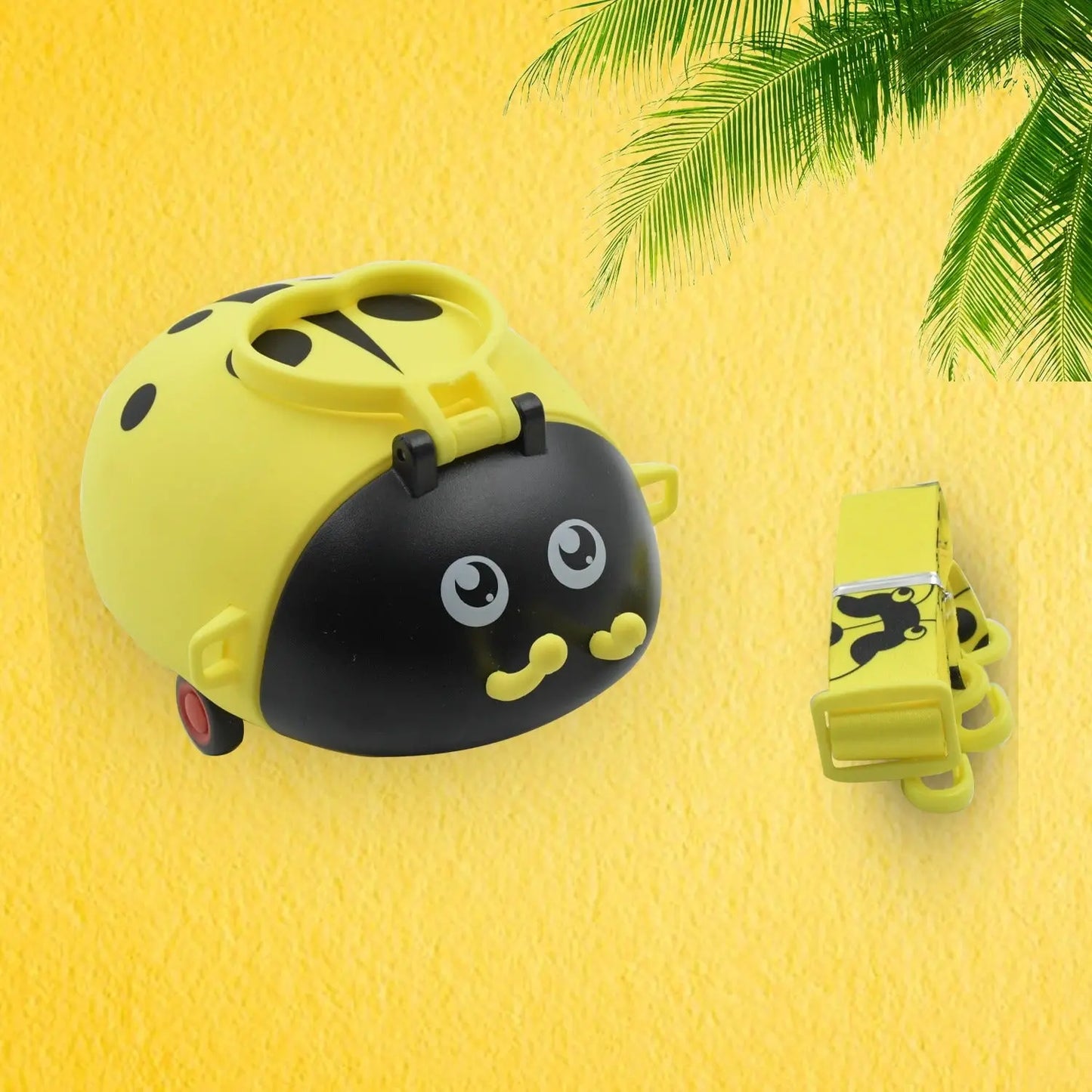Cute Bug - Shaped Kids Water Bottle with Straw & Adjustable Strap – Fun & Portable - Chestore