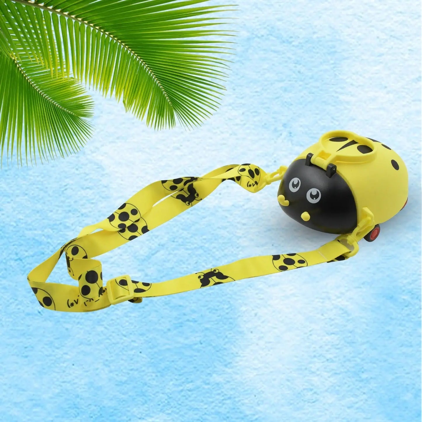 Cute Bug - Shaped Kids Water Bottle with Straw & Adjustable Strap – Fun & Portable - Chestore