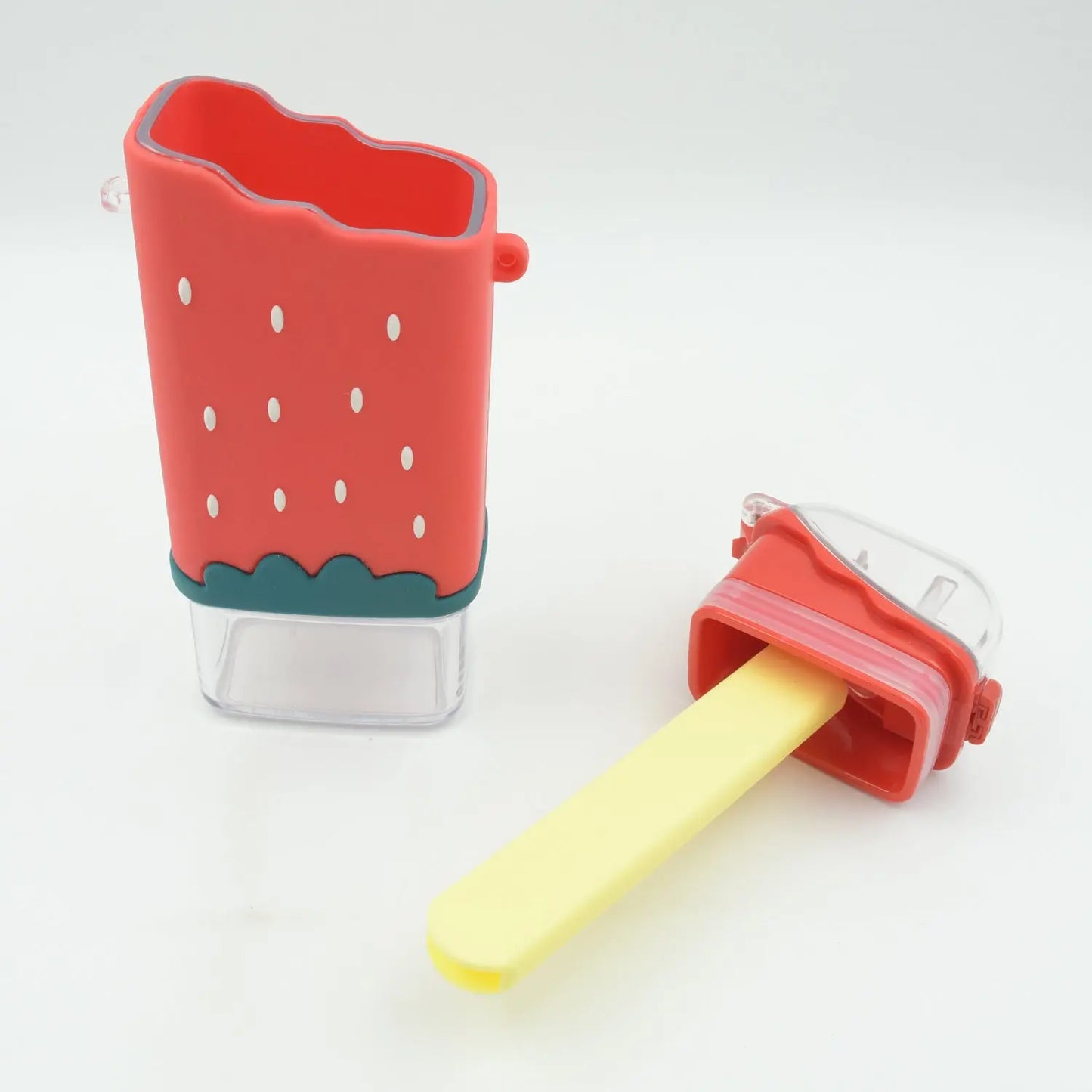Cute Ice Cream - Shaped Kids Water Bottle – 300ml Leakproof Bottle with Straw & Strap - Chestore