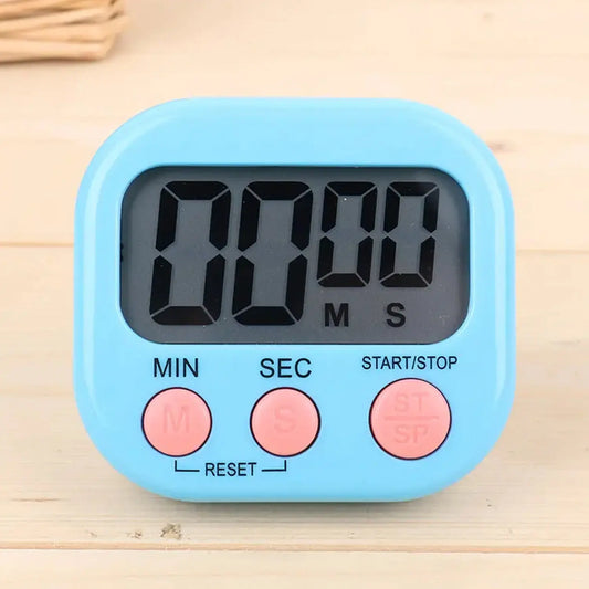 Digital Kitchen Timer – Large Display, Loud Alarm, Easy - to - Use (0 - 99 Min) - Chestore
