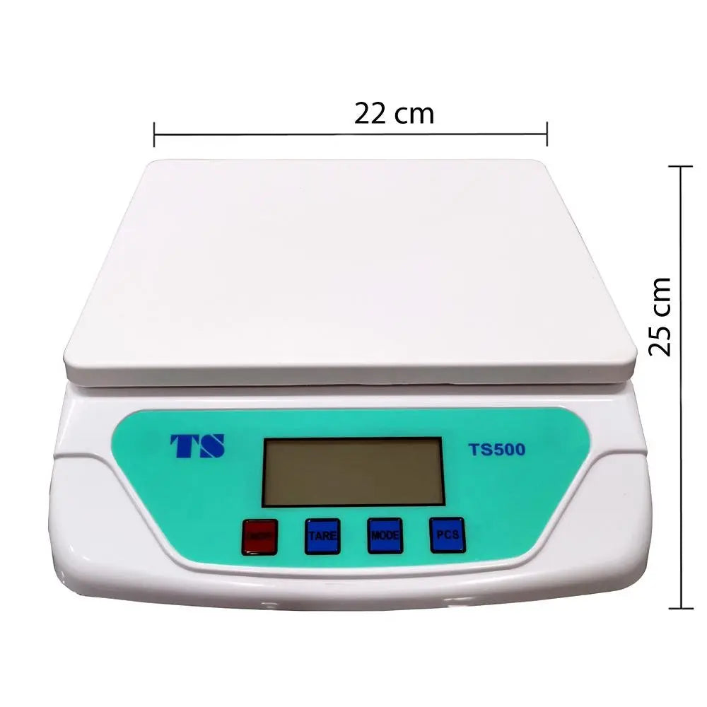 Digital Kitchen Weighing Scale (TS500) – High - Precision Multipurpose Scale for Cooking & Baking - Chestore