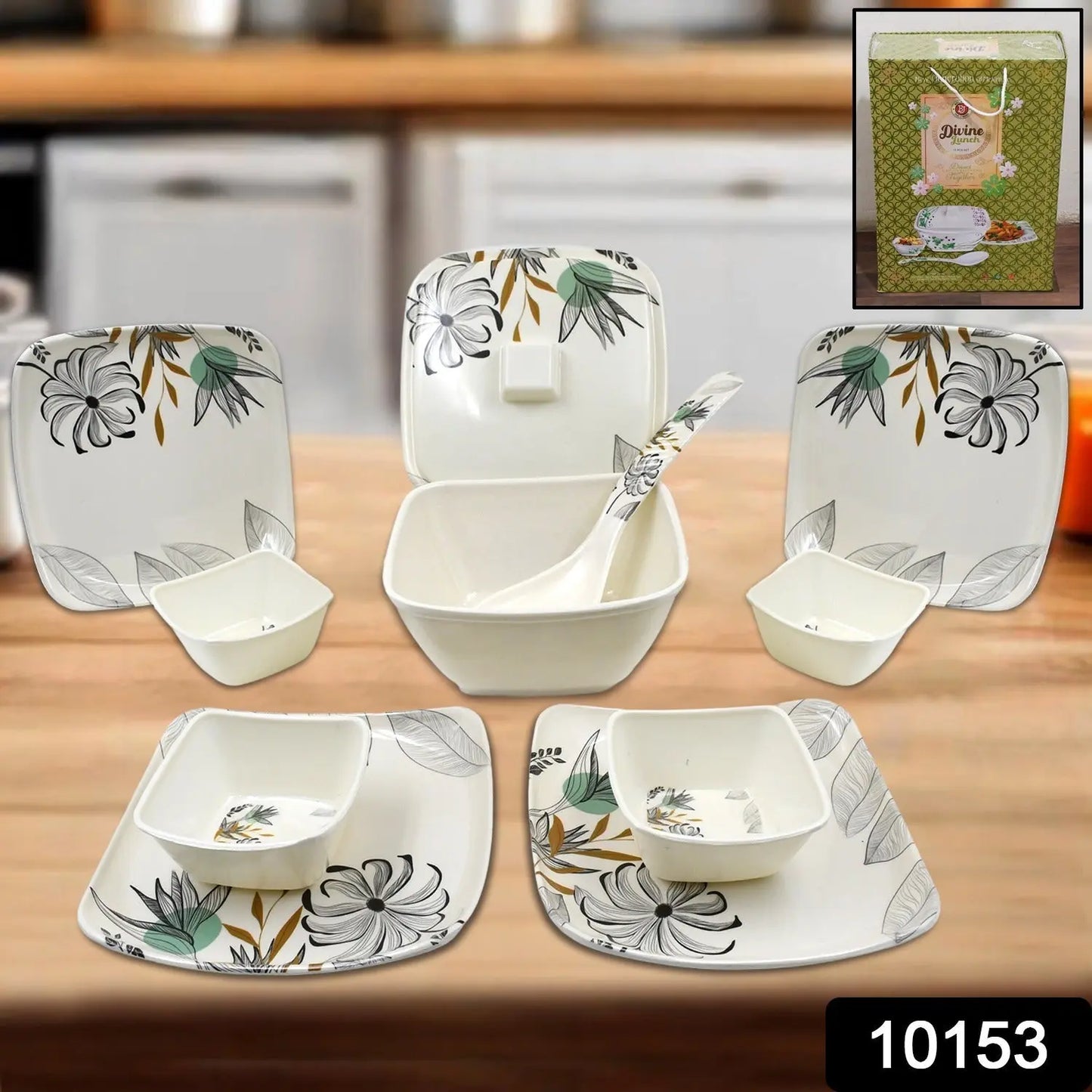 Divine 11 - Piece Dinner Set – Elegant Tableware for Home & Dining - Chestore