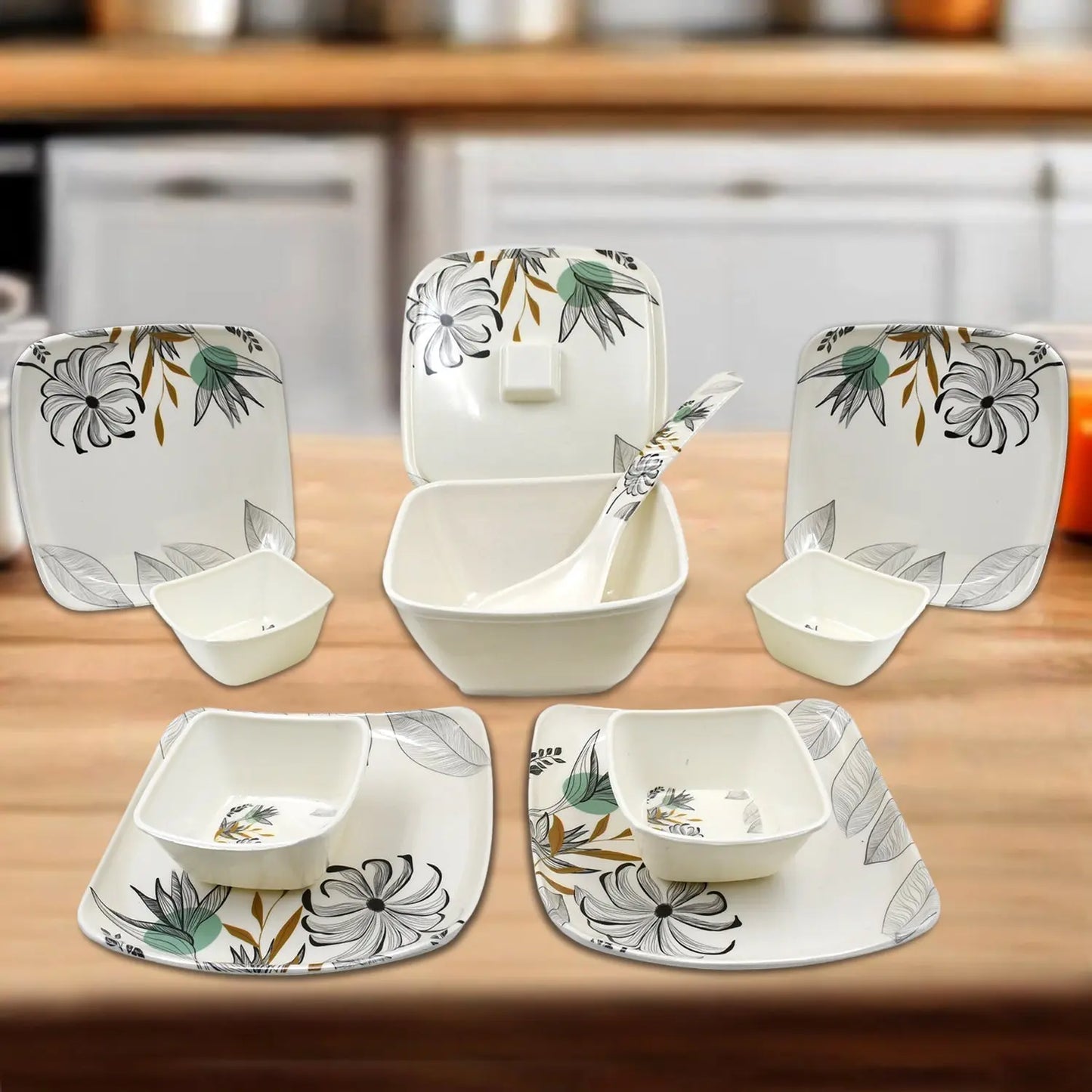 Divine 11 - Piece Dinner Set – Elegant Tableware for Home & Dining - Chestore