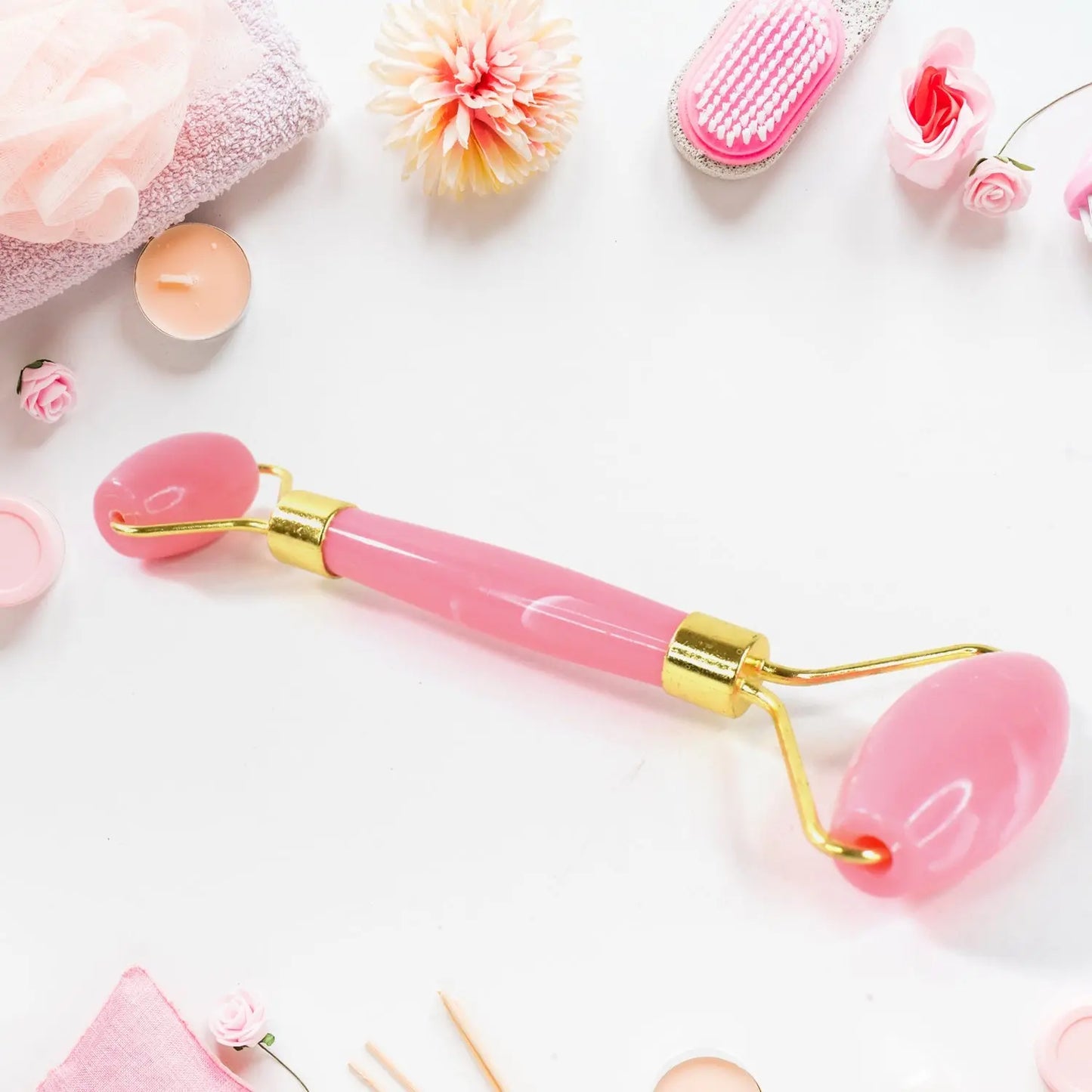 Double - Ended Smooth Facial Massage Rollers | Relaxing Skin Massager for Glowing Skin (Mix Color) - Chestore