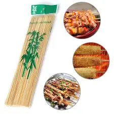 Natural Bamboo Skewers – BBQ Sticks for Grilling & Barbecue (Eco - Friendly) - Chestore