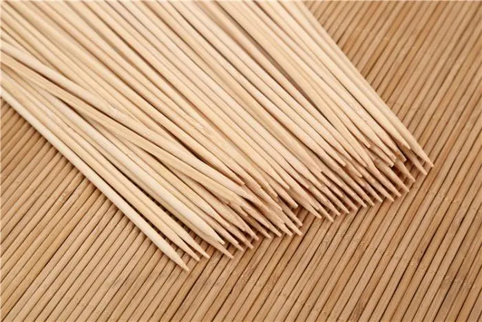 Natural Bamboo Skewers – BBQ Sticks for Grilling & Barbecue (Eco - Friendly) - Chestore