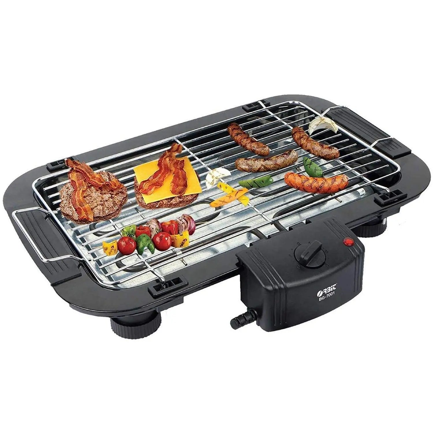 Electric Barbecue Grill | 2000W Portable Indoor BBQ Grill (1 Pc) - Chestore
