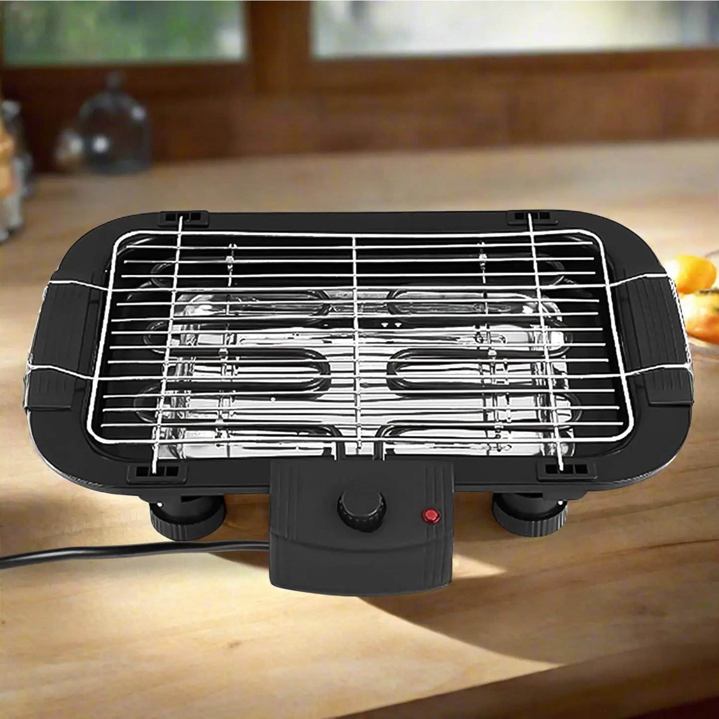 Electric Barbecue Grill | 2000W Portable Indoor BBQ Grill (1 Pc) - Chestore
