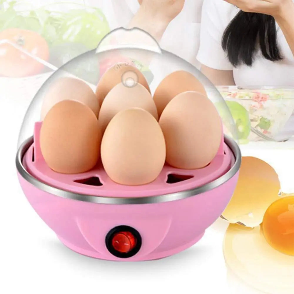 Electric Egg Boiler – 7 Egg Poacher for Quick & Easy Boiling - Chestore