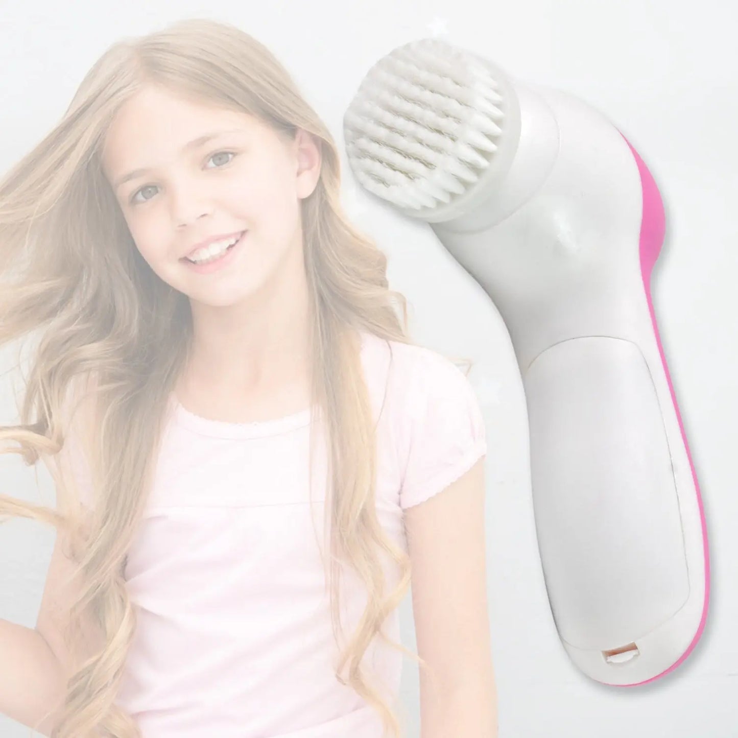 Facial Beauty Brush Face Massager (1 Pc With 2 Aa Battery Included) - Chestore