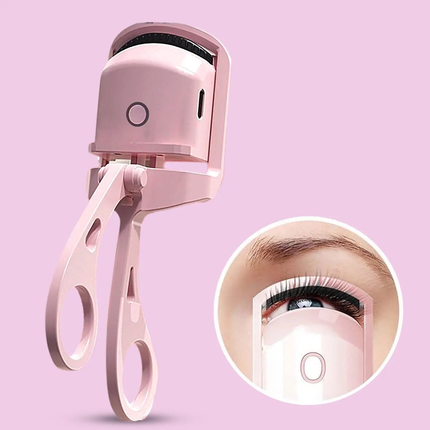 Electric Heated Eyelash Curler – Long - Lasting Curl for Stunning Eyes | 1 Pc - Chestore