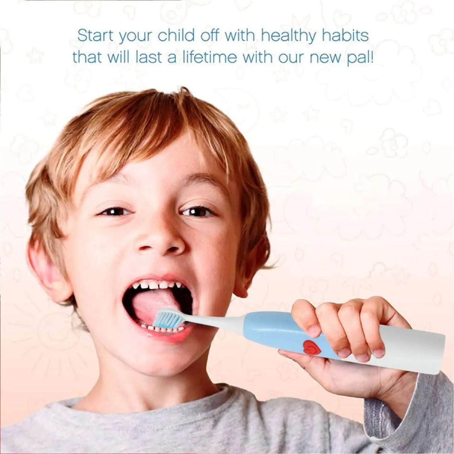 Battery Operated Electric Toothbrush – Travel - Friendly & Powerful Oral Care | 1 Pc - Chestore