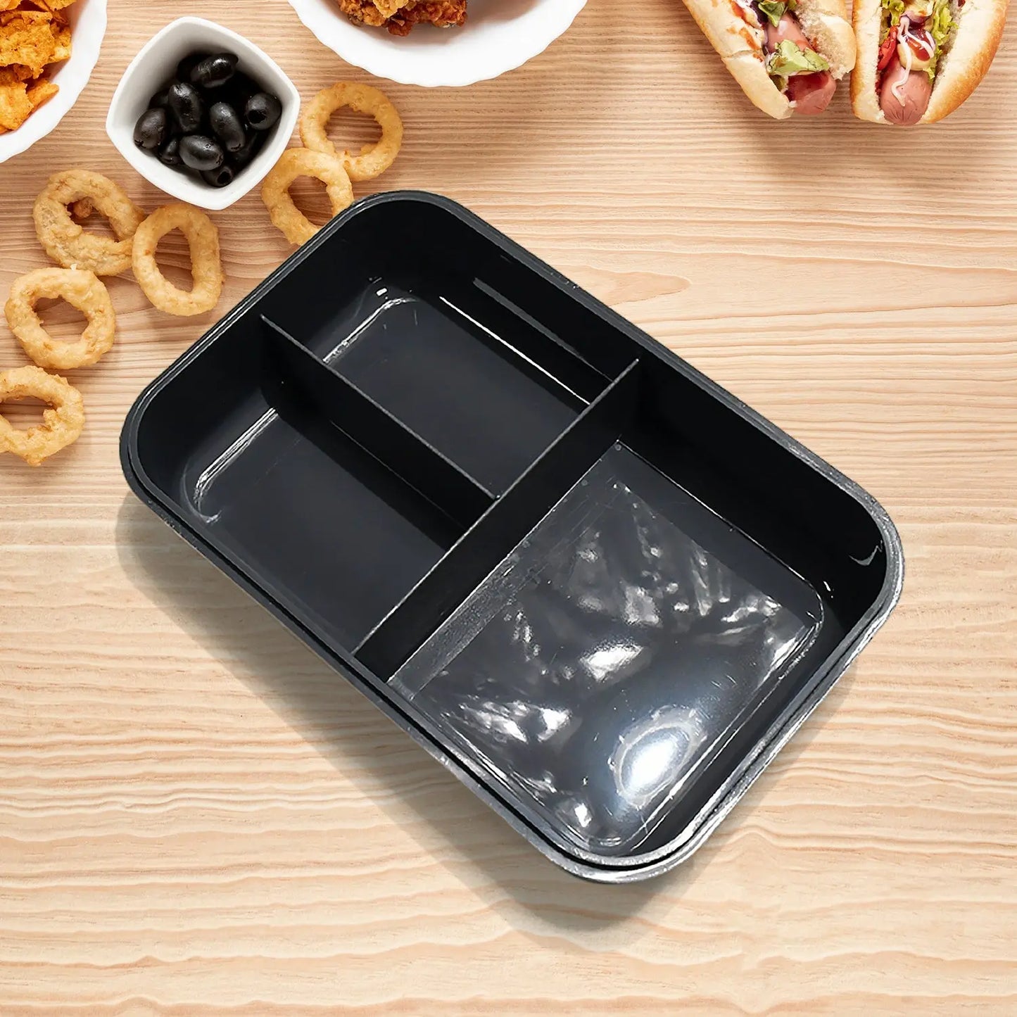 Flex Lock Lunch Box – Portable Food Container with Tableware - Chestore
