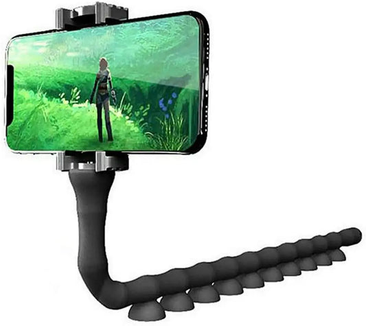 Multi - Functional Cute Warm Snake Mobile Phone Holder - Creative & Cozy Desk Stand - Chestore