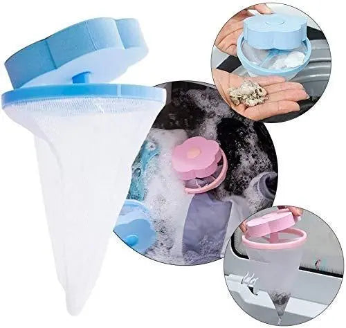 Washing Machine Floating Lint Filter – Hair & Lint Catcher for Cleaner Laundry - Chestore
