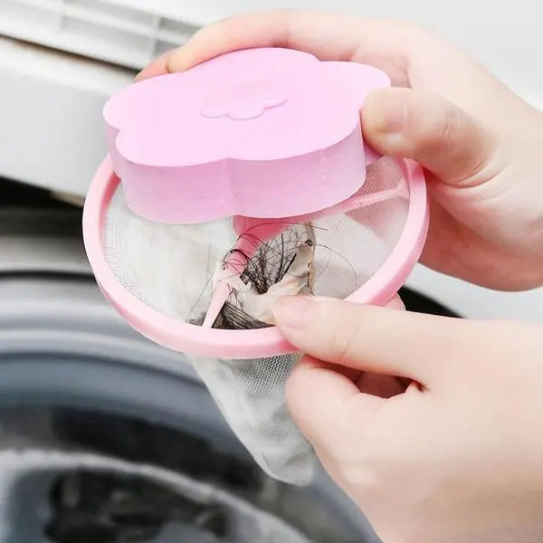 Washing Machine Floating Lint Filter – Hair & Lint Catcher for Cleaner Laundry - Chestore
