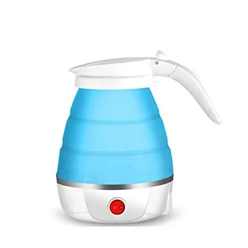 Silicone Foldable Collapsible Electric Water Kettle – Portable Camping Boiler - Chestore