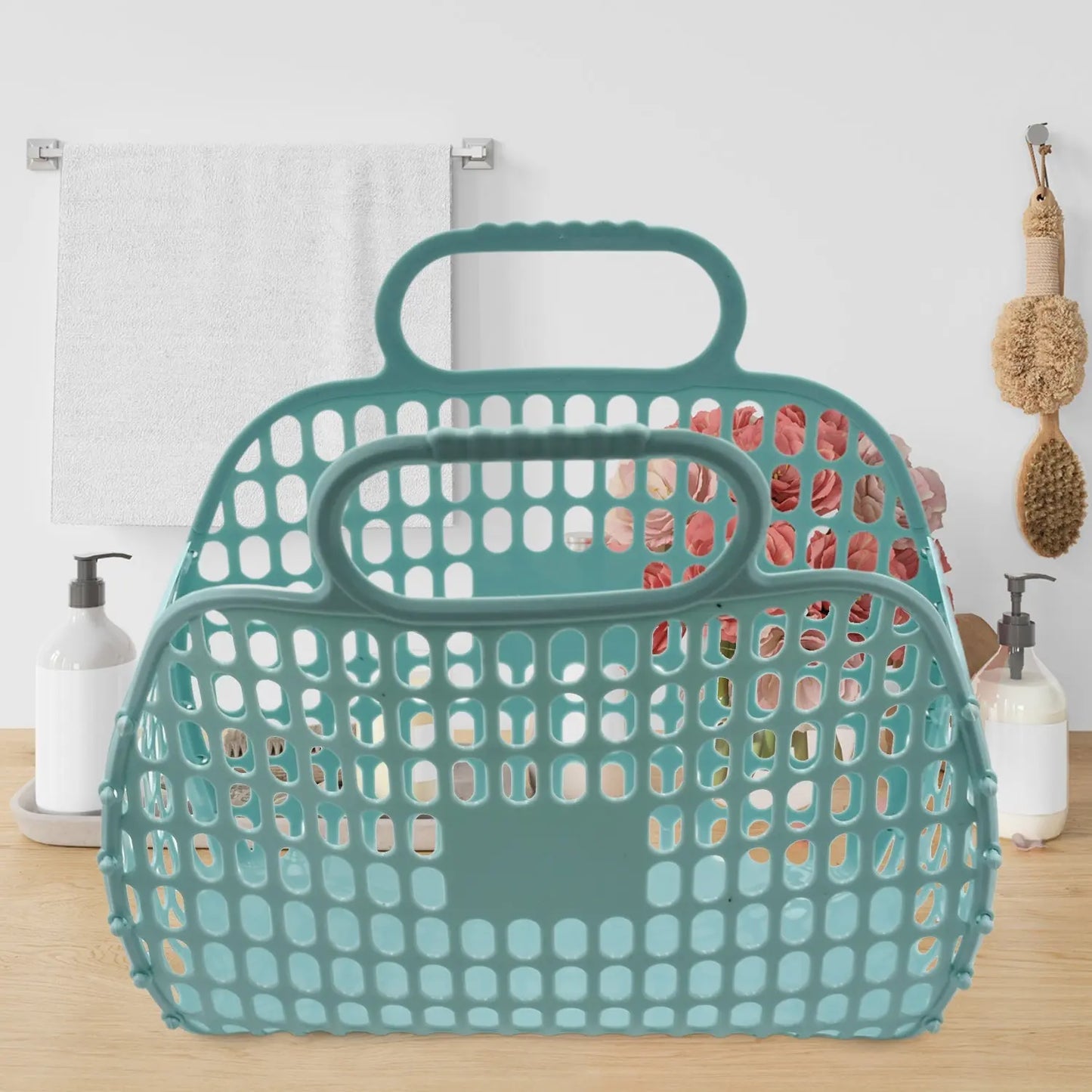 Grocery & Vegetable Foldable Smiley Shopping Bag | Non - Woven Fabric Tote Bag - Chestore