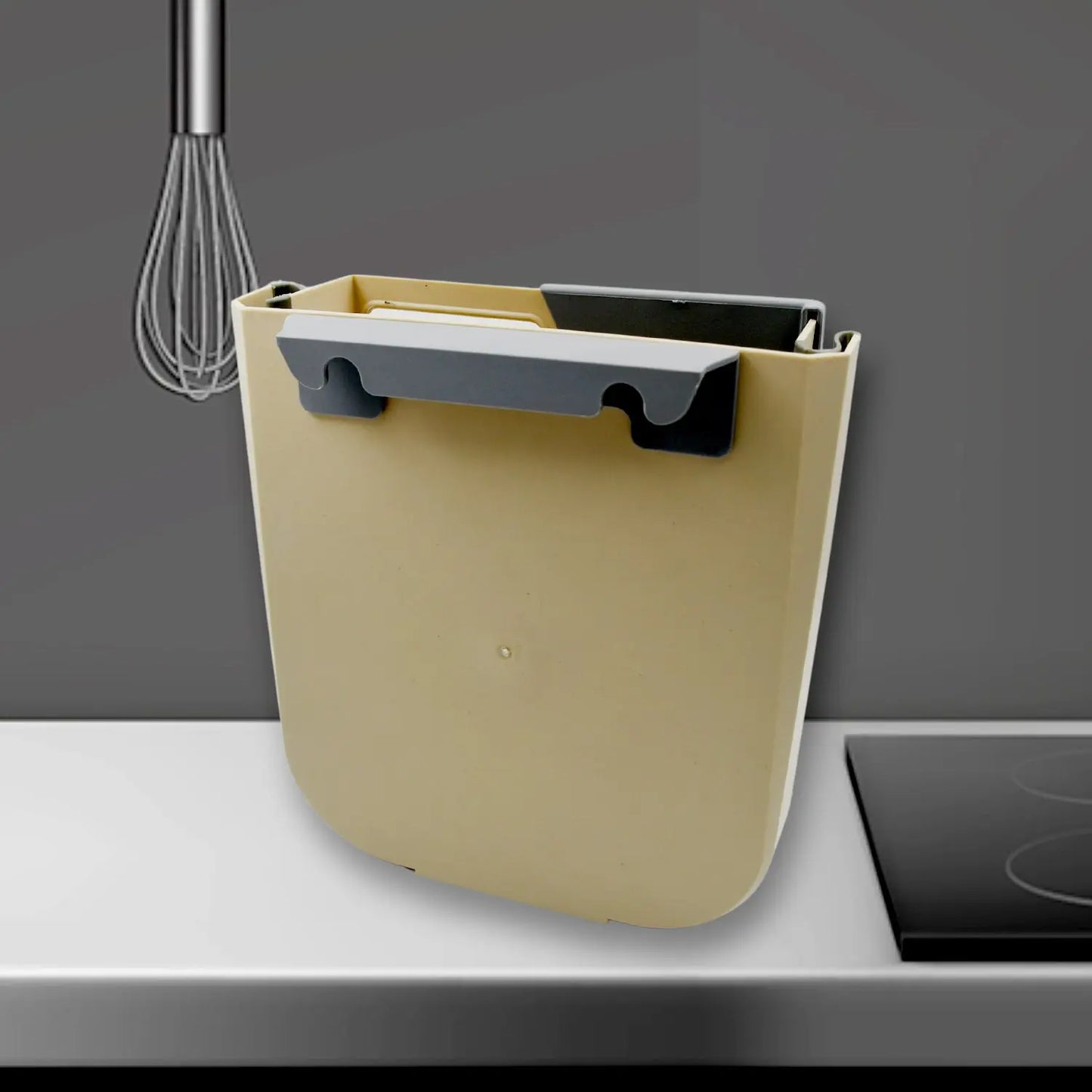 Hanging Trash Can – Foldable & Space - Saving Waste Bin for Kitchen, Bathroom & Office - Chestore