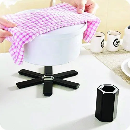 Foldable Non - Slip Heat Resistant Kitchen Hotmat | Durable Hot Pad for Cooking - Chestore