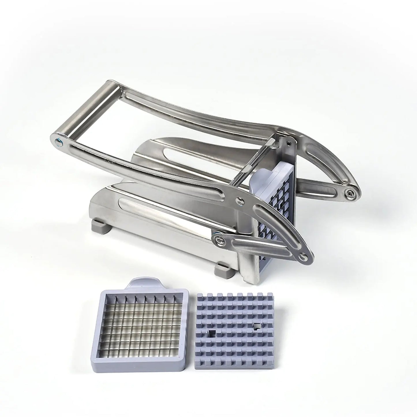 French Fries & Potato Chips Cutter – Potato Strip Cutter Machine with Blade - Chestore