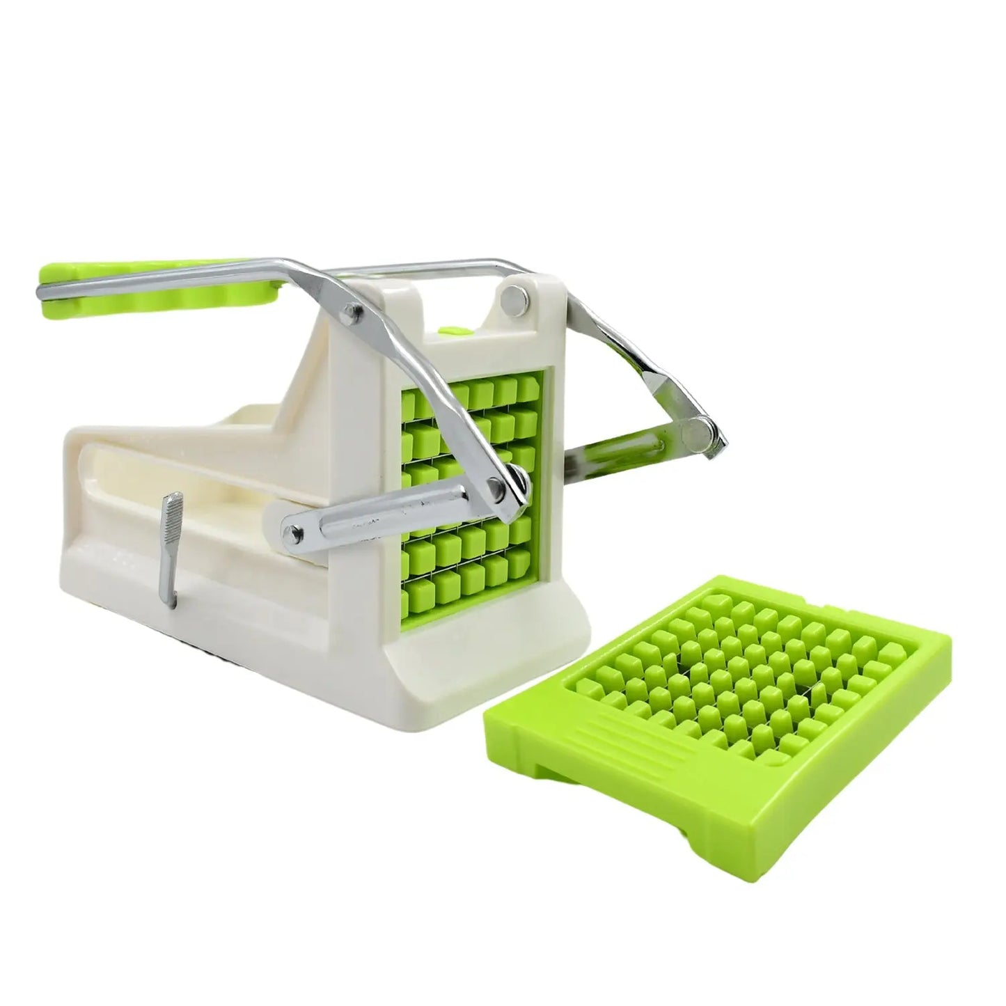 French Fry Cutter | Stainless Steel Vegetable & Potato Cutter for Fries, Carrots, Onions & More - Chestore