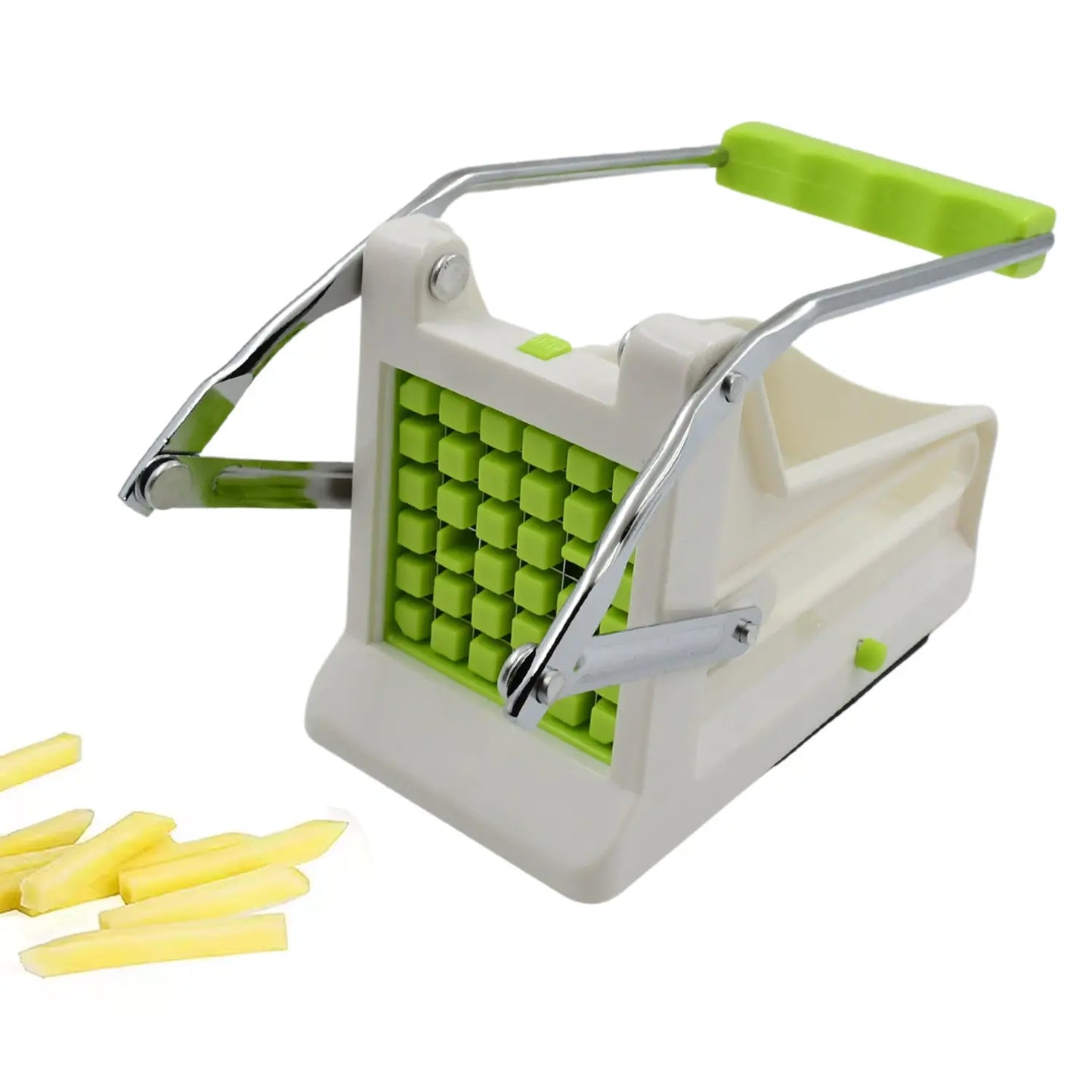 French Fry Cutter | Stainless Steel Vegetable & Potato Cutter for Fries, Carrots, Onions & More - Chestore