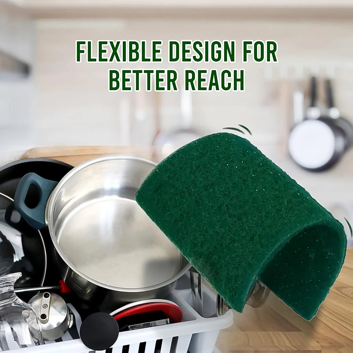 Fresh Mix Flavor Round Dishwash Bar – Tough Stain Remover with Free Scrubber (350g) - Chestore